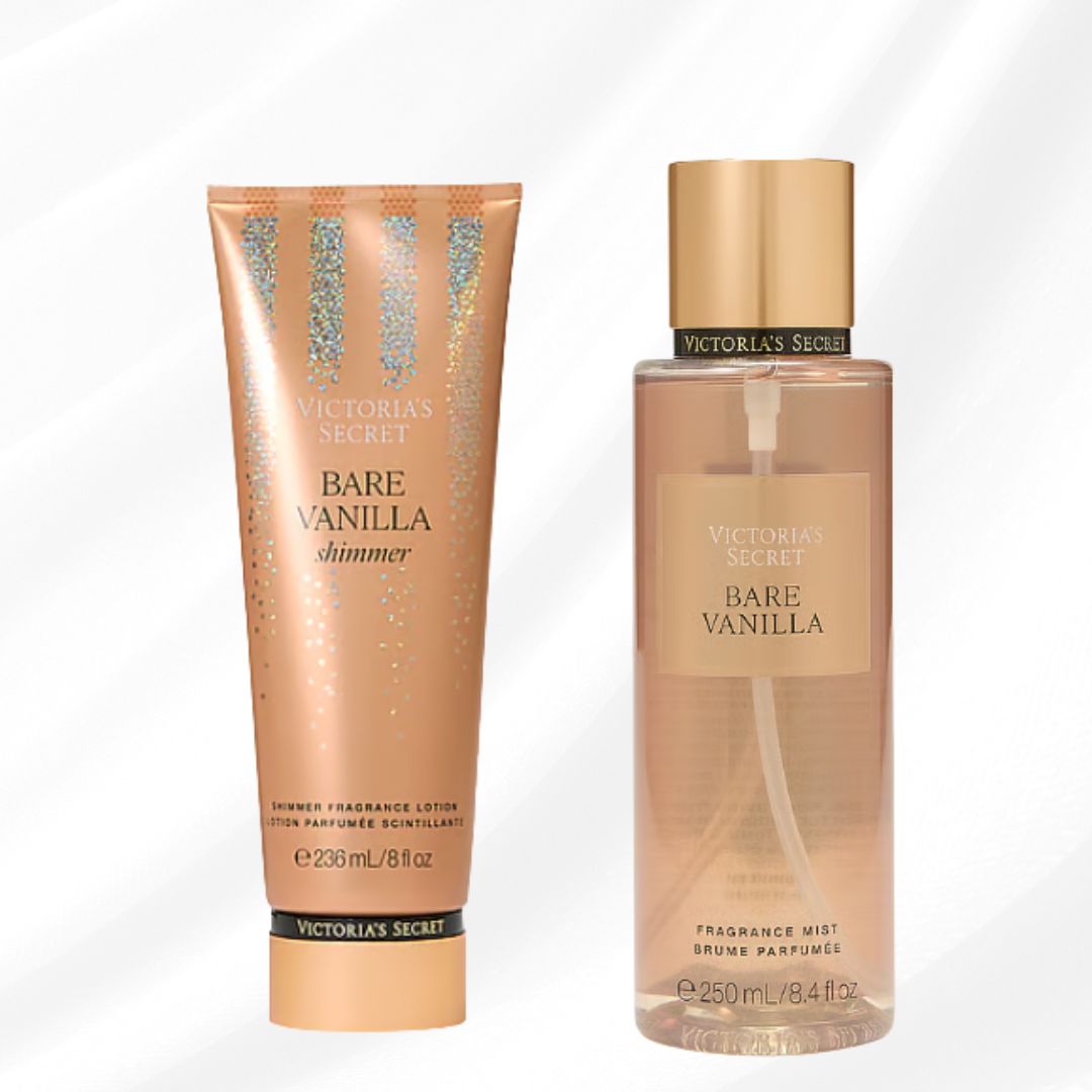 Victoria’s Secret Bare Vanilla Fragrance Set – Body Lotion 236 ml & Mist 250 ml