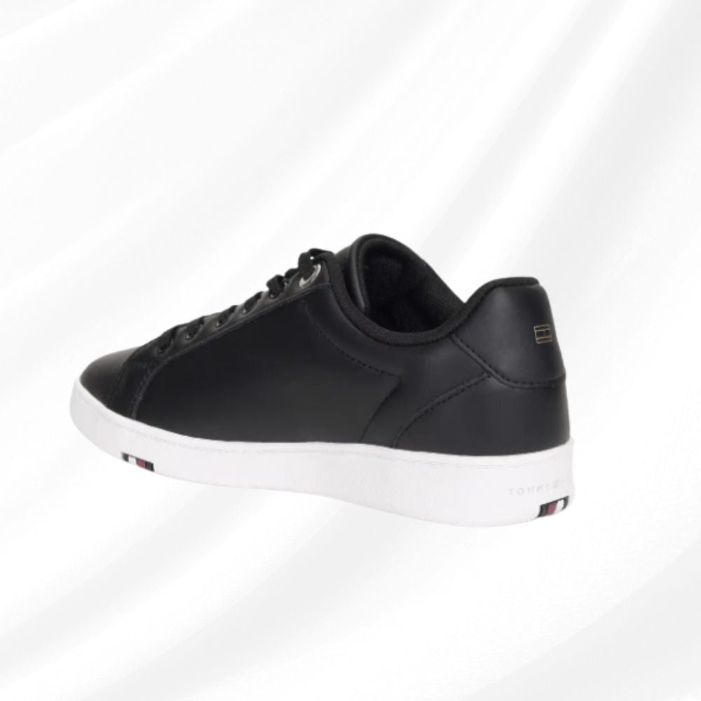 Tommy Hilfiger Women Signature Webbing Court Sneakers.