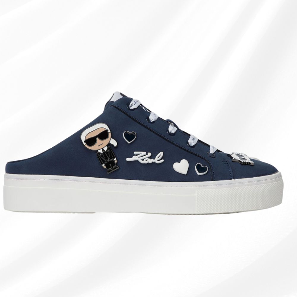 Karl Lagerfeld Paris Cambira Slip-On Sneaker – Women (Navy)