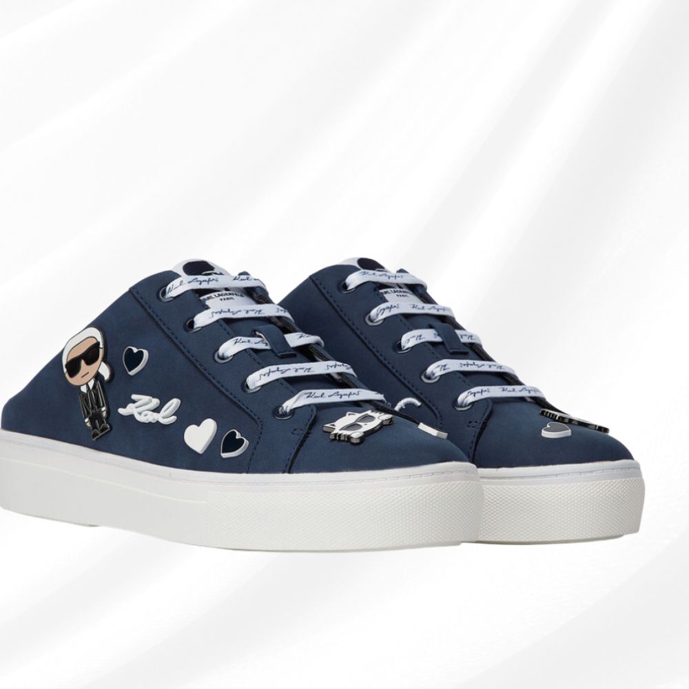 Karl Lagerfeld Paris Cambira Slip-On Sneaker – Women (Navy)
