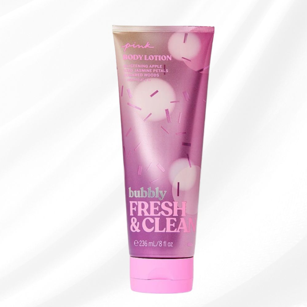 Victoria’s Secret PINK Fresh & Clean Bubbly Body Lotion – 8 oz