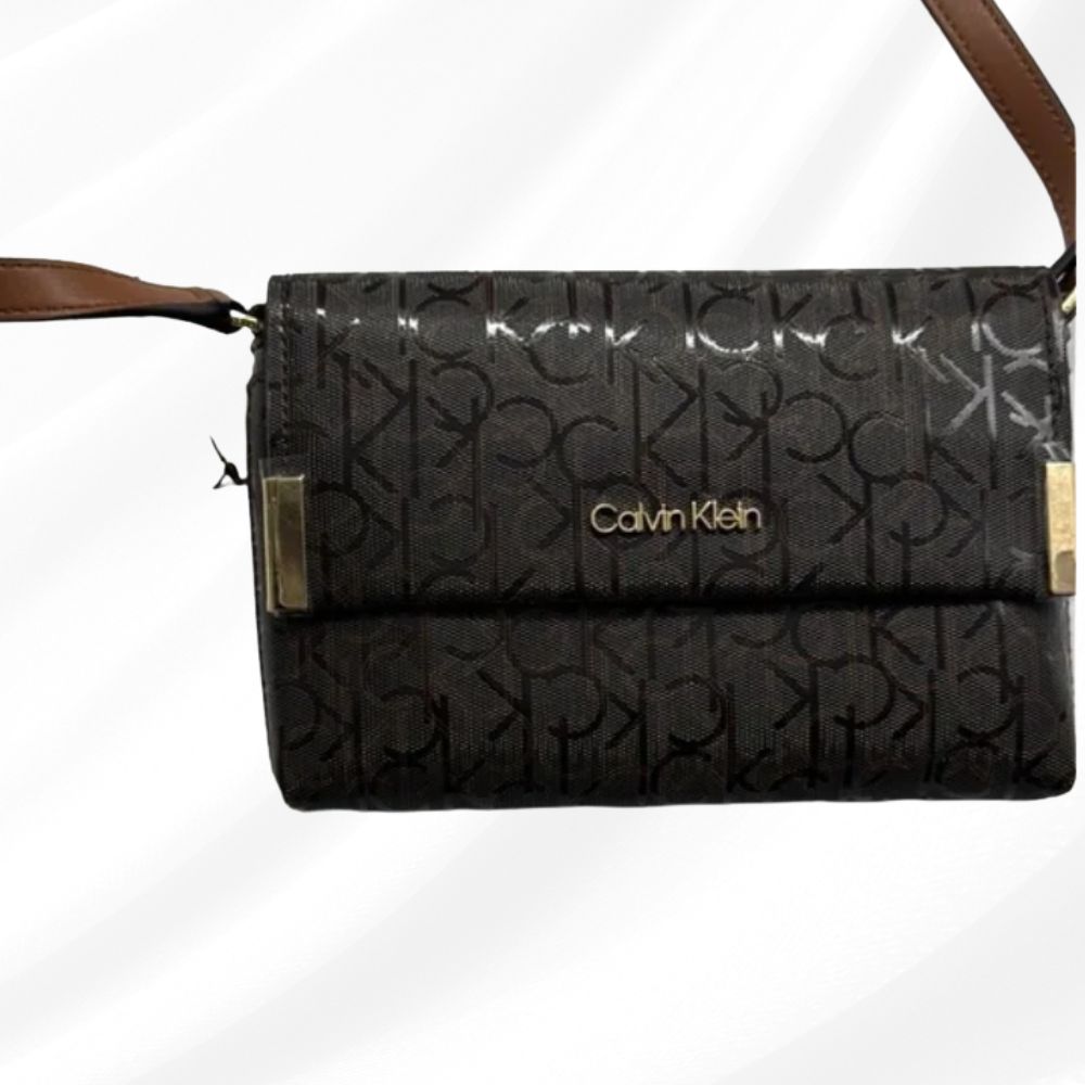 Calvin Klein Brown Crossbody Bag