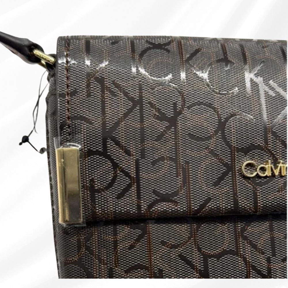 Calvin Klein Brown Crossbody Bag