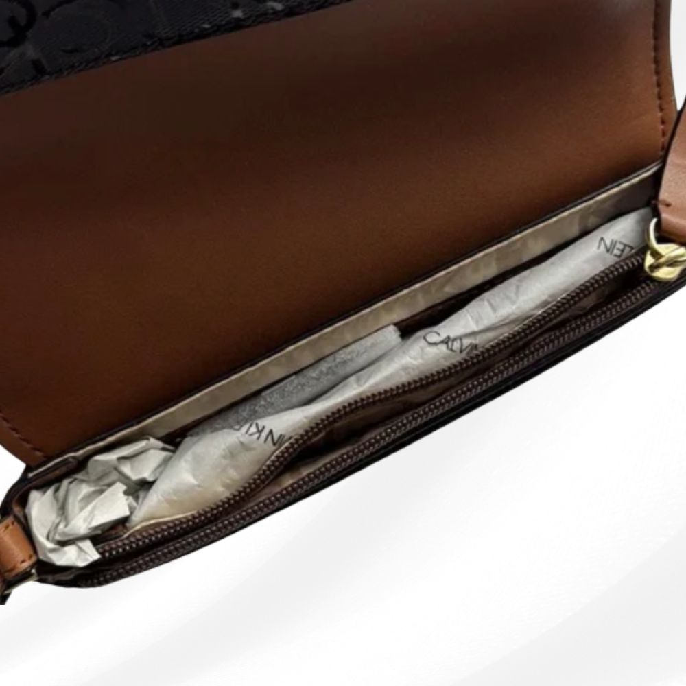 Calvin Klein Brown Crossbody Bag