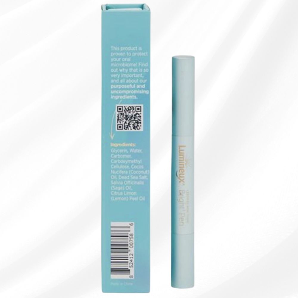 Lumineux Bright² Pen – Teeth Whitening & Dual Action Stain Repellant (1 Pen)