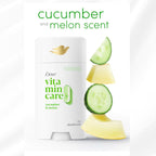 Dove Vitamincare+ Cucumber & Melon Deodorant Stick – 72H Protection