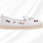 KARL LAGERFELD Women’s Michaela Slip-On Espadrille